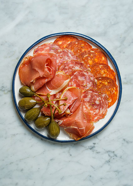 Schofield's charcuterie plate